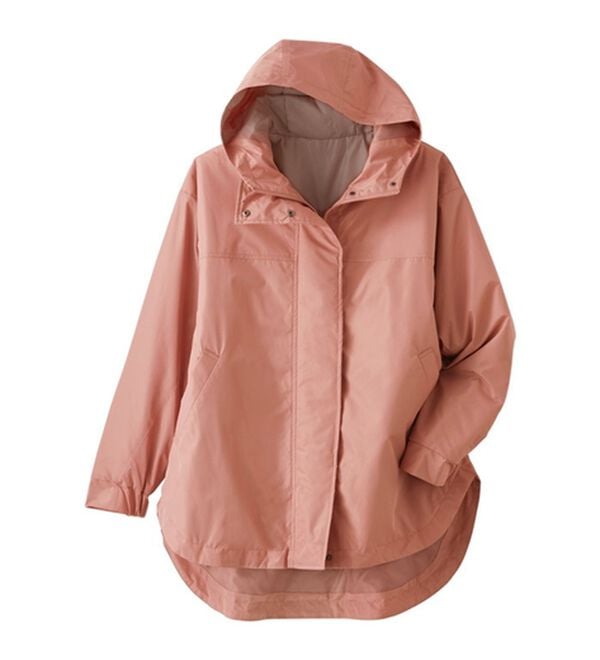 BELLUNA（ベルーナ）の「はっ水＆防風！中わたキルトあったかコート（ハーフコート）」｜詳細画像