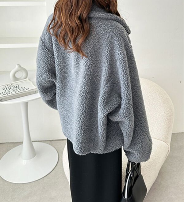 上品ボアダブルジャケットコート - ベルーナ【公式】