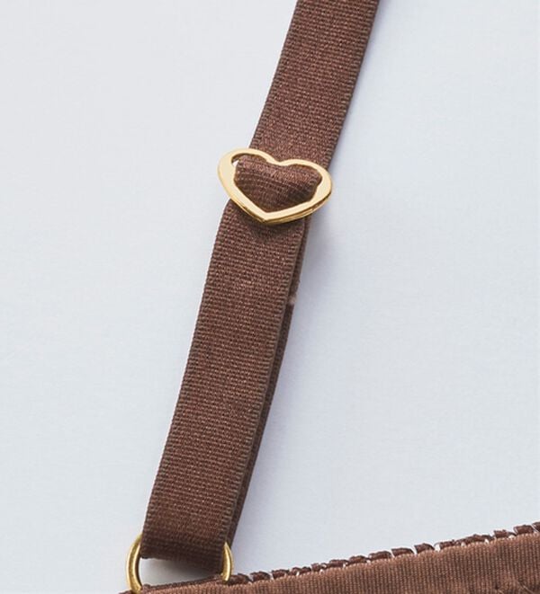 YU'NOW（ユナウ）の「ぷるるん谷間のノンワイヤーブラ＆ショーツ（ブラジャー＆ショーツセット）」｜詳細画像