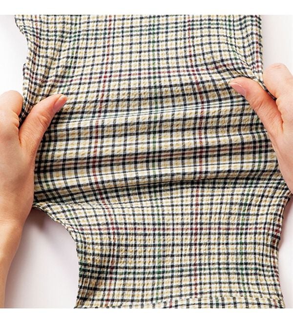 「【２色組】＜キンロック＞サッカー素材の軽快旅シャツ（メンズシャツ）」｜詳細画像