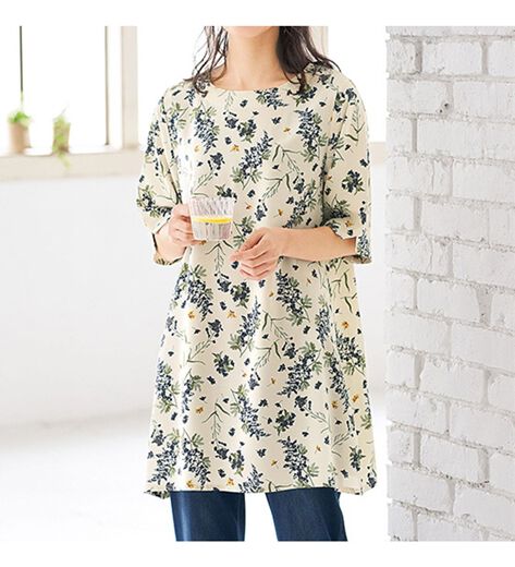 Christian Dior 花柄チュニック 12+ Christian Dior 花柄チュニック 12+