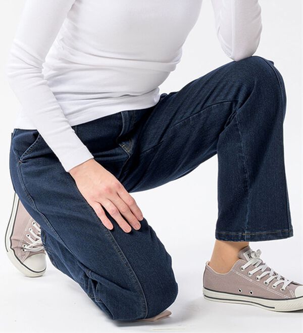 ルフラン（ルフラン）の「【３本組】Ｃ．Ｂ．Ｓ．ジーンズ裏フリース蓄熱パンツ（フルレングスパンツ）」｜詳細画像