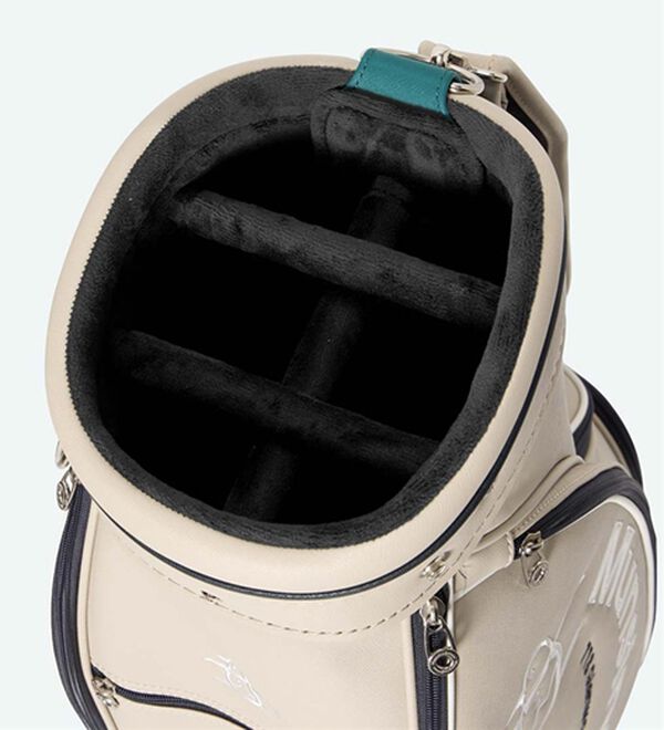 「＜マンシングウェア＞９．０カープロゴキャディバッグ（メンズゴルフグッズ）」｜詳細画像