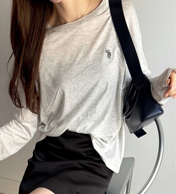 GeeRA（ジーラ）の「【Ｕ．Ｓ．ＰＯＬＯ　ＡＳＳＮ．】スラブシアーロンＴ（Tシャツ）」｜詳細画像