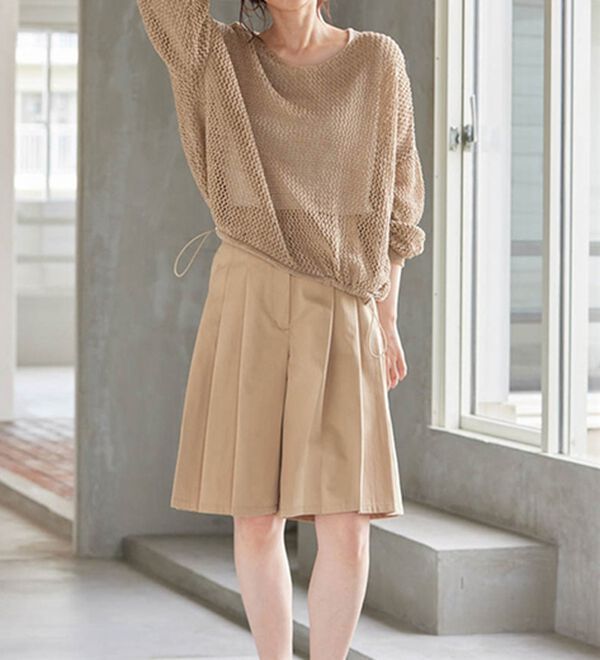 RANAN（ラナン）の「レディシルエットシアートップス（カットソー）」｜詳細画像