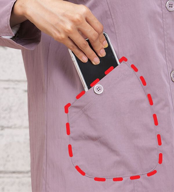 「はっ水！裏プリントワッシャージャケット（その他ジャケット）」｜詳細画像