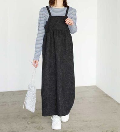 GeeRA（ジーラ）の「ツイードキャミワンピース（その他ワンピース）」