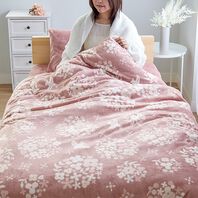 iellio（イエリオ）の「もこもこボアとフランネルの毛布にもなるあったか布団カバー＜フランネル・北欧調・肌ざわり＞（掛布団カバー）」