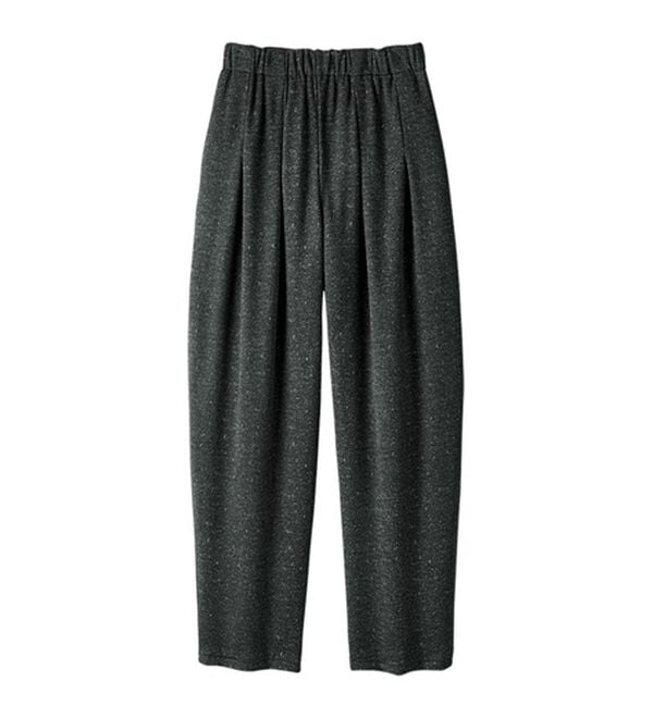 ルフラン（ルフラン）の「【３本組】裏ふわっとぽかぽかツイード調ゆったりパンツ（フルレングスパンツ）」｜詳細画像