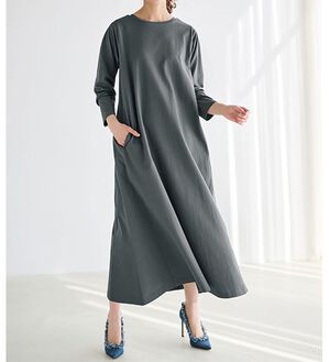 RANAN（ラナン）の「【選べる２丈】＜ＢＣ＞ポケット付マキシワンピース（その他ワンピース）」｜詳細画像