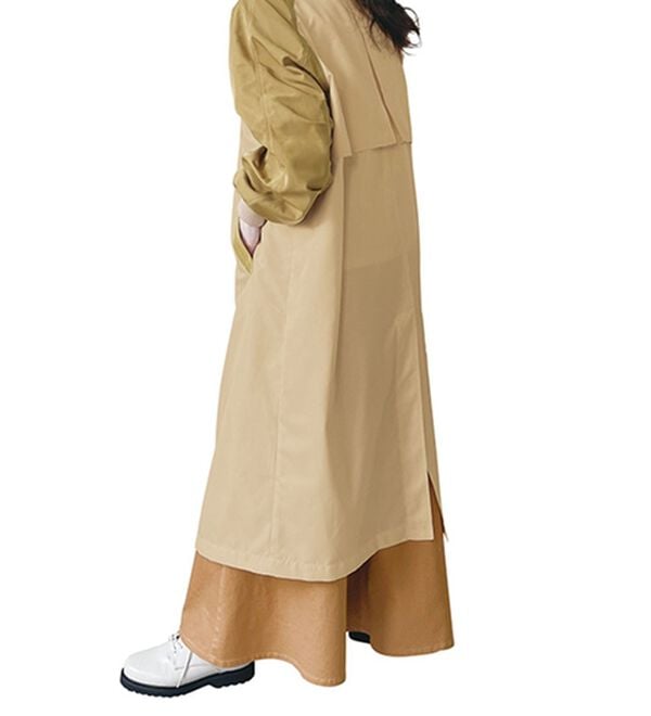 RANAN（ラナン）の「異素材ミリタリーコート（ロングコート）」｜詳細画像