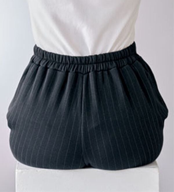 BELLUNA（ベルーナ）の「まるではく毛布！静電防止付裏ファーワイドパンツ（フルレングスパンツ）」｜詳細画像