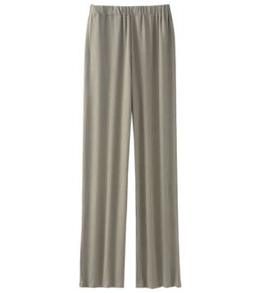 「ラフばきルームパンツ（フルレングスパンツ）」｜カーキブラウン