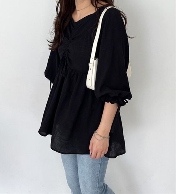 GeeRA（ジーラ）の「２ＷＡＹドロストブラウス（ブラウス）」｜詳細画像