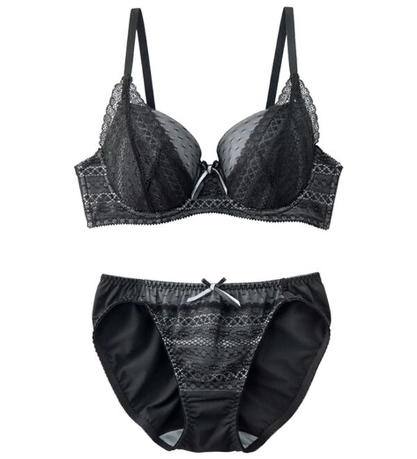 YU'NOW（ユナウ）の「ｔｏ　ｍｅｅブラ＆ショーツ（ブラジャー＆ショーツセット）」｜詳細画像