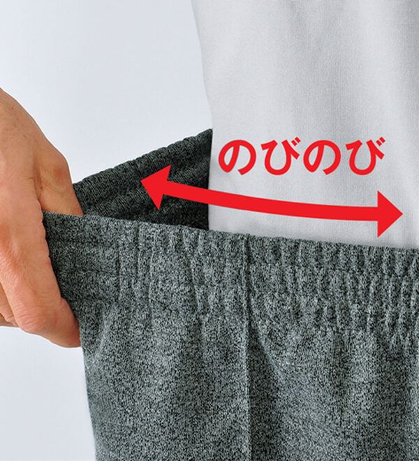 「安心リラクシングホームパンツ（メンズフルレングスパンツ）」｜詳細画像