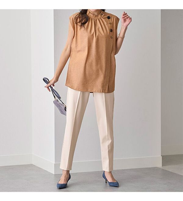 BELLUNA（ベルーナ）の「裏メッシュ素材多機能パンツ（フルレングスパンツ）」｜詳細画像