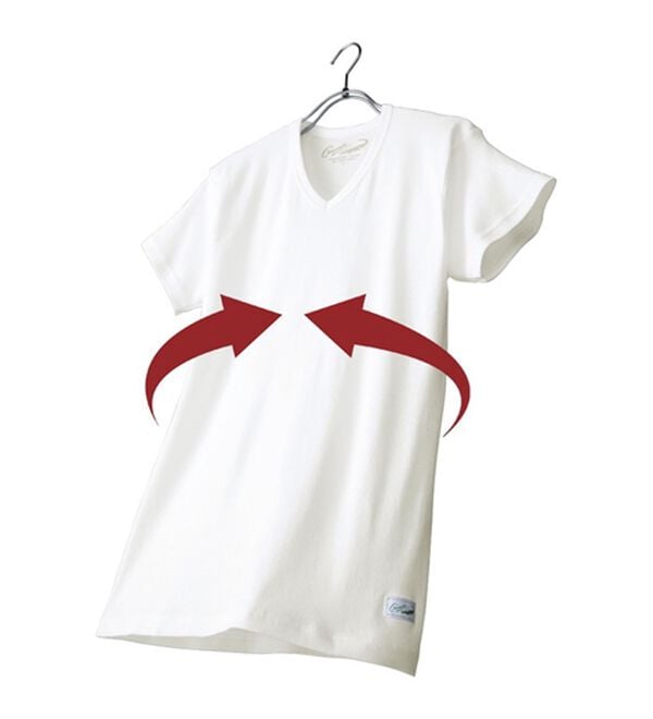 「【３枚組】＜クロコダイル＞脇に縫い目のない筒編綿１００％インナー（メンズ肌着・インナーウェア）」｜詳細画像