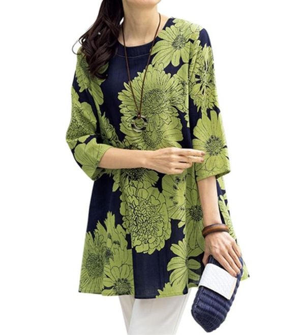 ルフラン（ルフラン）の「選べるプリントブラウス（ブラウス）」｜詳細画像