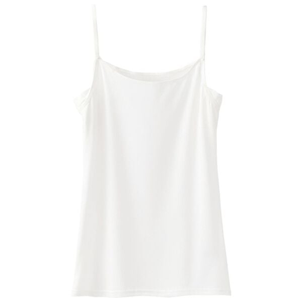 YU'NOW（ユナウ）の「【制菌】ひんやり冷感！汗取りパッド付きクールシリーズ　キャミソール（肌着・インナーウェア）」｜詳細画像