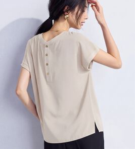 Viola e Viola（ヴィオラ エ ヴィオラ）の「【涼しく解決！】Ｔシャツ感覚で着られるブラウス（ブラウス）」