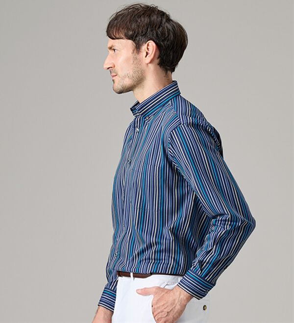 「＜コムルヴァン・オム＞毎日快適ソフトオックスシャツ（メンズシャツ）」｜詳細画像