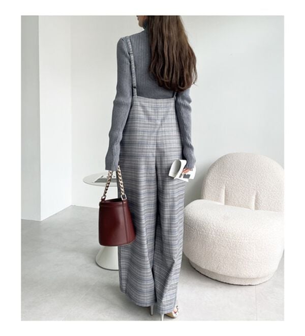 GeeRA（ジーラ）の「サロペットワイドパンツ（オールインワン）」｜詳細画像