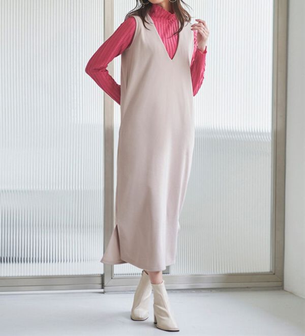 RANAN（ラナン）の「ハイネックジャカードメローカットソー（カットソー）」｜詳細画像