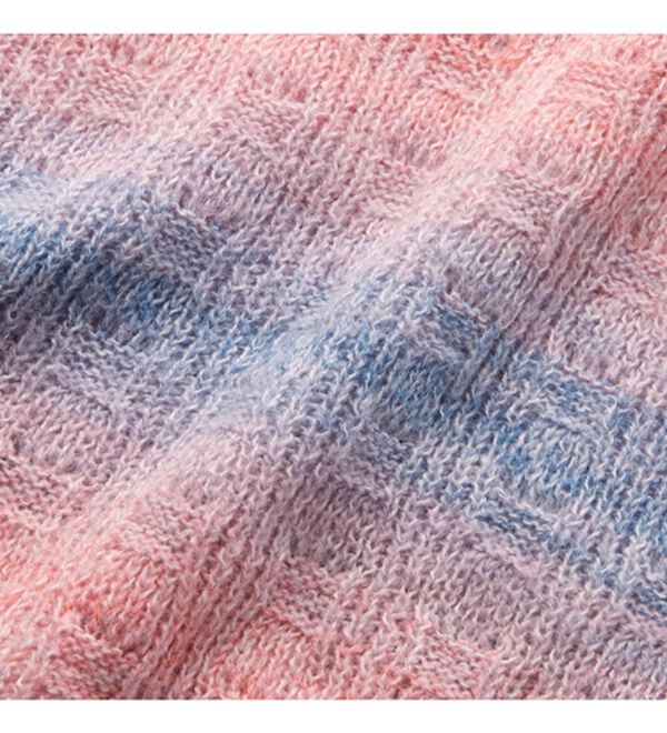 GeeRA（ジーラ）の「グラデーションニットプルオーバー（ニット・セーター）」｜詳細画像