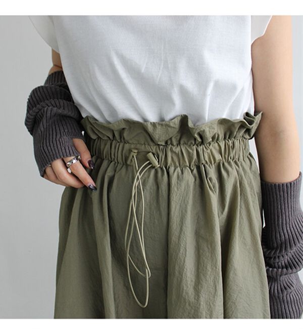 GeeRA（ジーラ）の「ウエストドロストドッキングワンピース（ドッキングワンピース）」｜詳細画像