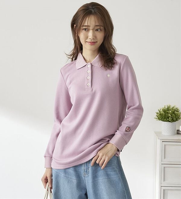 BELLUNA（ベルーナ）の「【ＰＯＬＯ　ＢＣＳ】裏起毛かのこポロシャツ（ポロシャツ）」｜詳細画像