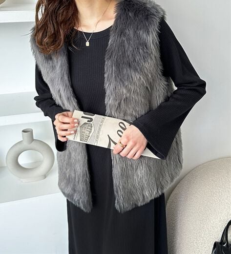 GFORE ジーフォア　リバーシブルファーベスト GFORE ジーフォア リバーシブルファーベスト