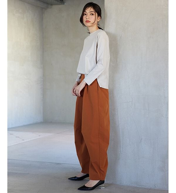 RANAN（ラナン）の「ひんやり！カーブパンツ（フルレングスパンツ）」｜詳細画像