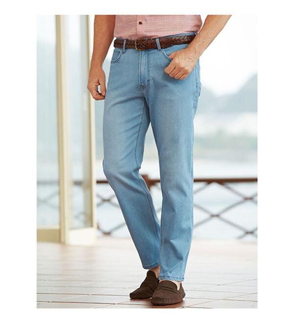 「【３本組】定番！柔らかラクラクジーンズ（メンズデニムパンツ）」｜詳細画像