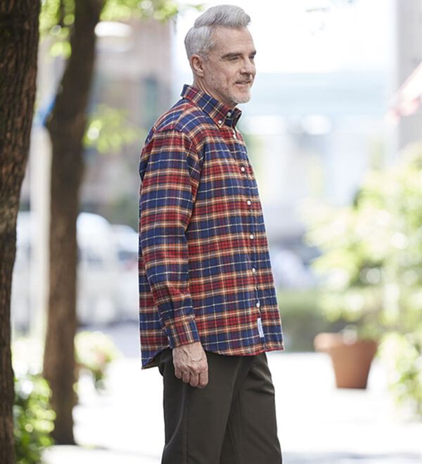 ポロ・ビーシーエス＞裏ボアチェックシャツ - ベルーナ【公式】