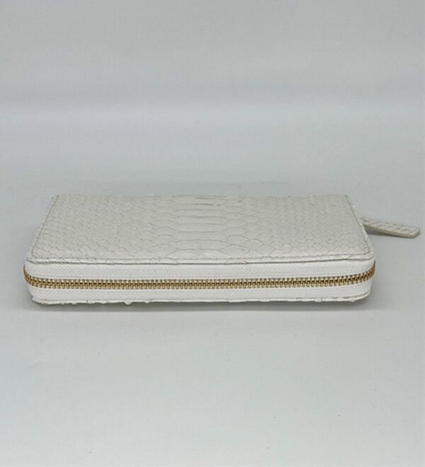 「白蛇開運ラウンド長財布（メンズ財布・パスケース）」｜詳細画像