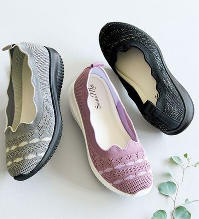 BELLUNA（ベルーナ）の「＜Ｓｏｉｔｔｏ　Ｍｅ＞洗えるニットパンプス（パンプス）」