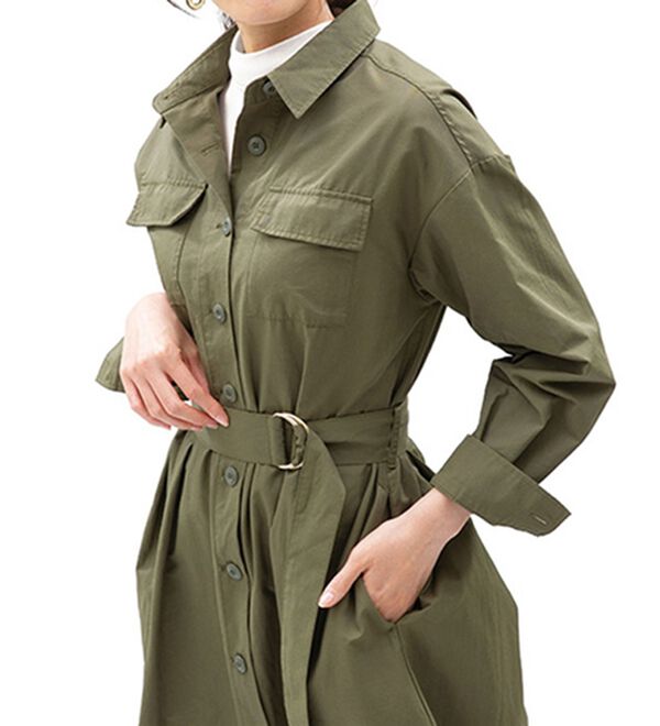 LAVIENNE（ラヴィエンヌ）の「綿１００％吸湿発熱あったかインナー　ハイネックノースリーブインナー（肌着・インナーウェア）」｜詳細画像