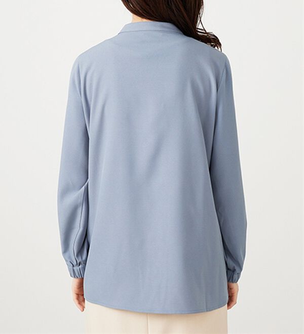 BELLUNA（ベルーナ）の「上品スカラップレース使いシャツチュニック（チュニック）」｜詳細画像