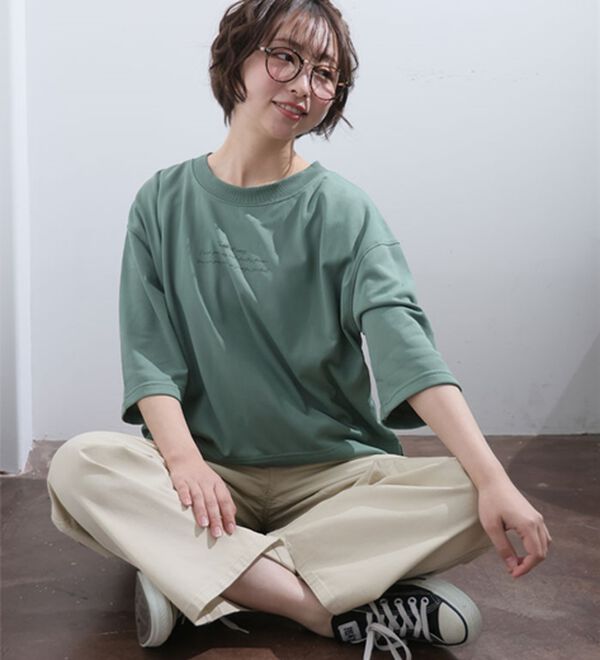 A HAPPY MARILYN（アハッピーマリリン）の「【Ｍ～７Ｌ】【選べる丈】【夏でも穿きたい】美脚＆美尻が叶う 優勝！ 着痩せ ワイドパンツ（ワイドパンツ・ガウチョ）」｜詳細画像