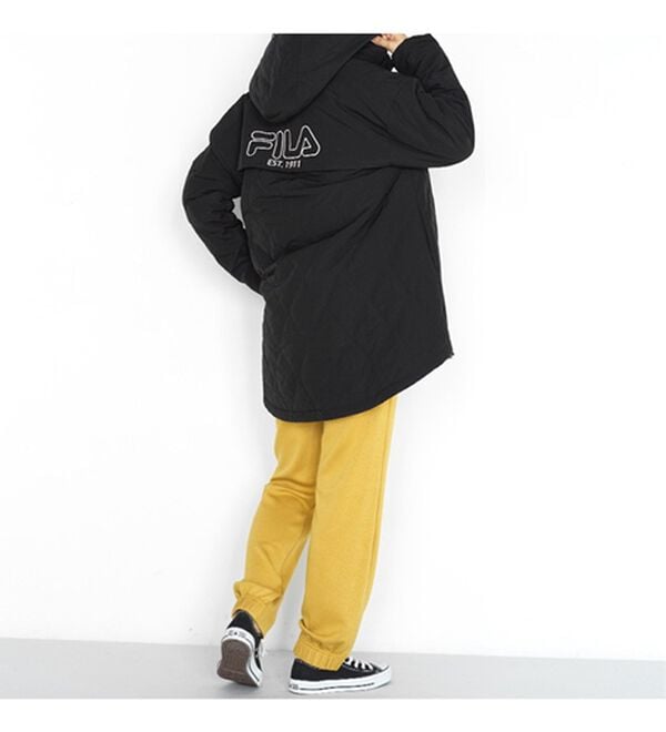 RANAN（ラナン）の「＜ＦＩＬＡ＞裏ボアフリースキルトコート（ハーフコート）」｜詳細画像