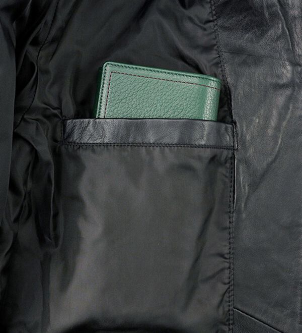 「＜パリス＞お買い得！ラムレザージャケット（メンズジャケット）」｜詳細画像