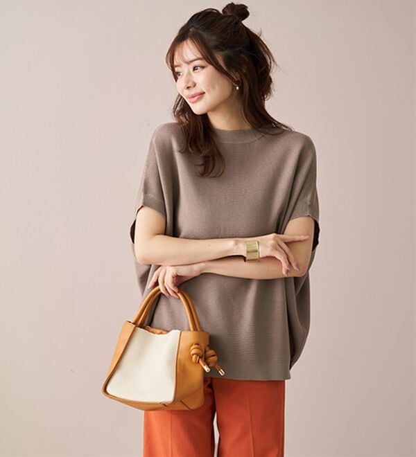 BELLUNA（ベルーナ）の「華奢見せ！ドルマンニットプルオーバー（ニット・セーター）」｜詳細画像