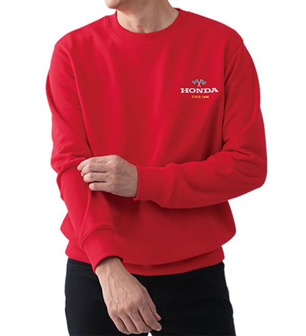 「＜ＨＯＮＤＡ＞さがら刺しゅうトレーナー（メンズトレーナー）」｜詳細画像