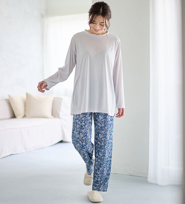 LAVIENNE（ラヴィエンヌ）の「【３点セット】【ヒビヤカダン　スタイル】トラベルパジャマ（パジャマ・ルームウェア）」｜詳細画像