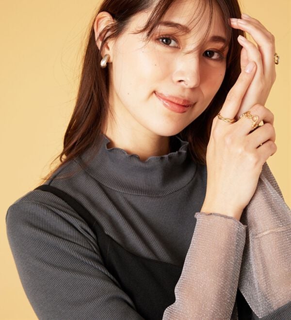 BELLUNA（ベルーナ）の「【2点セット】袖切替プルオーバー付ワンピアンサンブル（その他ワンピース）」｜詳細画像