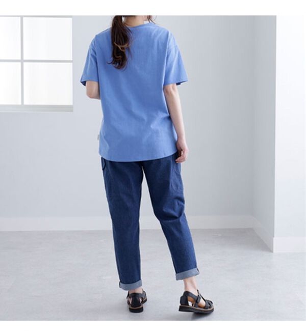 BELLUNA（ベルーナ）の「＜ｓｏｒａｆｕｋｕ＞ＵＳＡコットンプルオーバー（カットソー）」｜詳細画像