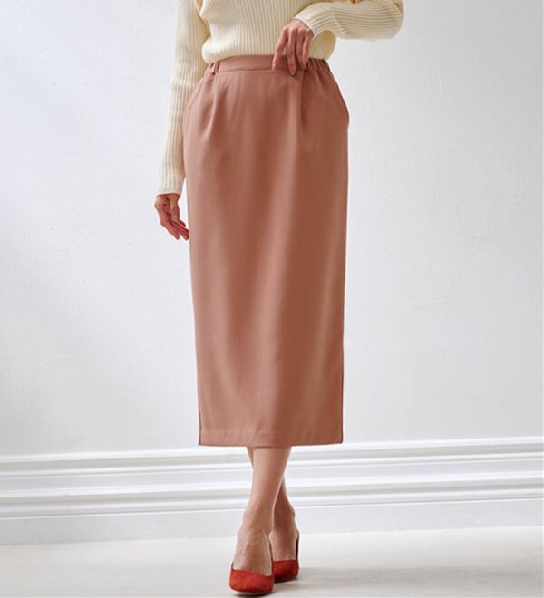 RANAN（ラナン）の「美ラインタイトスカート（ロングスカート）」｜詳細画像