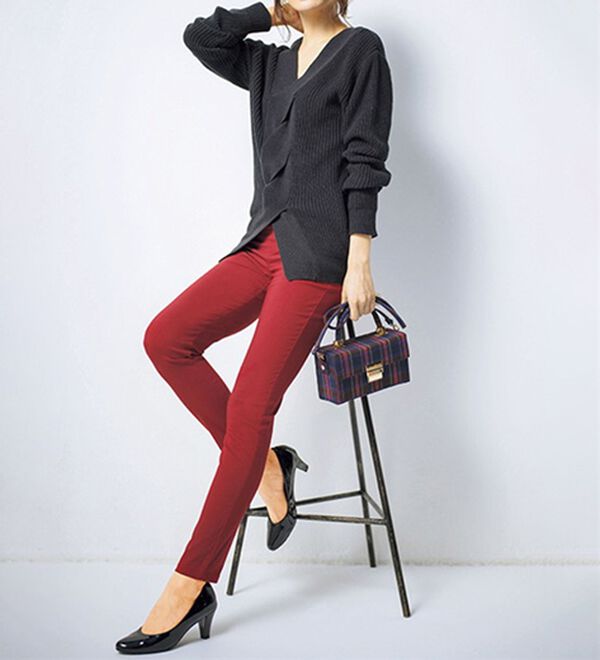 GeeRA（ジーラ）の「嬉しい機能付！美脚スキニーレギンスパンツ（フルレングスタイプ）（フルレングスパンツ）」｜詳細画像