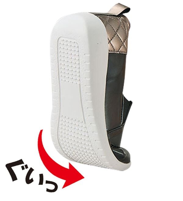 BELLUNA（ベルーナ）の「サッと履けるスリッポンシューズ（スニーカー）」｜詳細画像